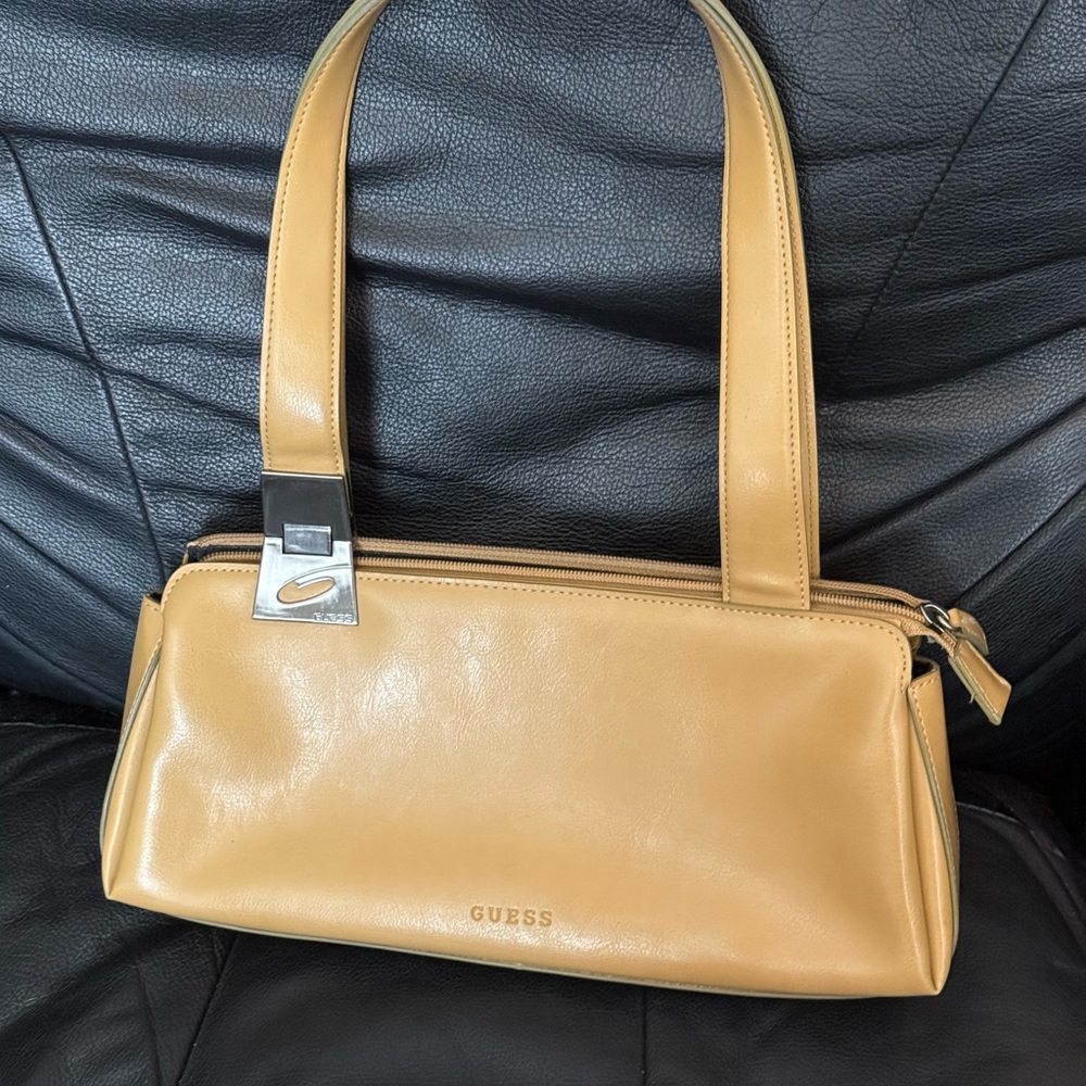 GUESS Tan Leather Women's Bag